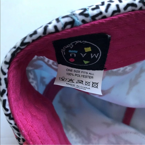 NWT Maui And Sons Zig Zag Snapback Hat Cap OSFA - Picture 6 of 7